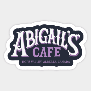 When Calls the Cafe Sticker